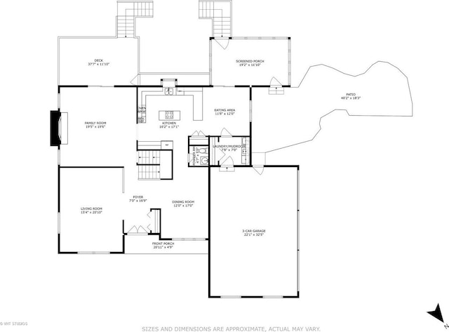 1422 Kirkwall Ct, Inverness, IL 60010 - home floor plan
