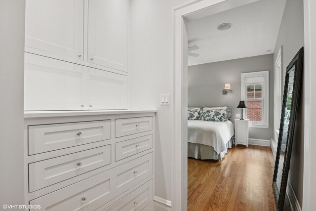739 Jackson Ave, River Forest, IL 60305 - bedroom with wood finished floors and baseboards
