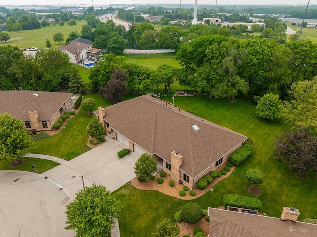 1658 Bayhill Dr, New Lenox, IL 60451 - drone / aerial view