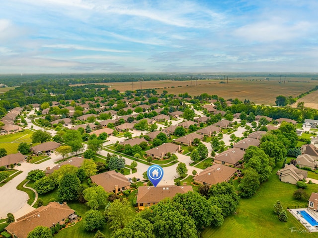 1658 Bayhill Dr, New Lenox, IL 60451 - aerial perspective of suburban area
