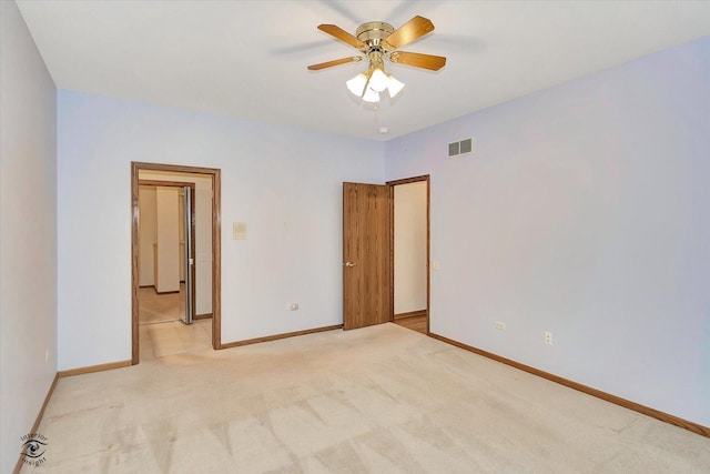 82 Whisper Creek Dr, New Lenox, IL 60451 - unfurnished room featuring ceiling fan and light colored carpet