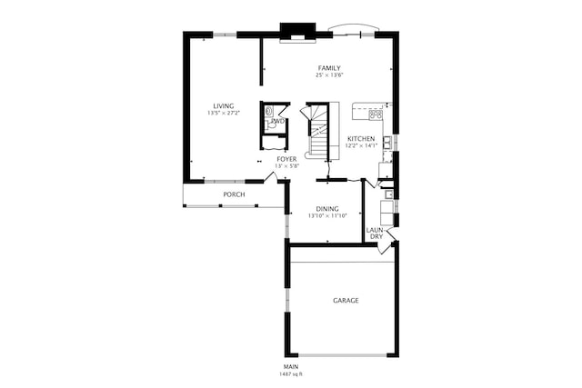 1904 Birch Rd, Northbrook, IL 60062 - view of floor plan / room layout