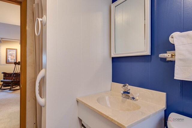 1103 S Belmont Ave, Arlington Heights, IL 60005 - bathroom with toilet and vanity
