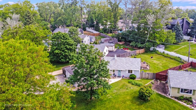 1N559 Newton Ave, Glen Ellyn, IL 60137 - aerial perspective of suburban area with a tree filled landscape