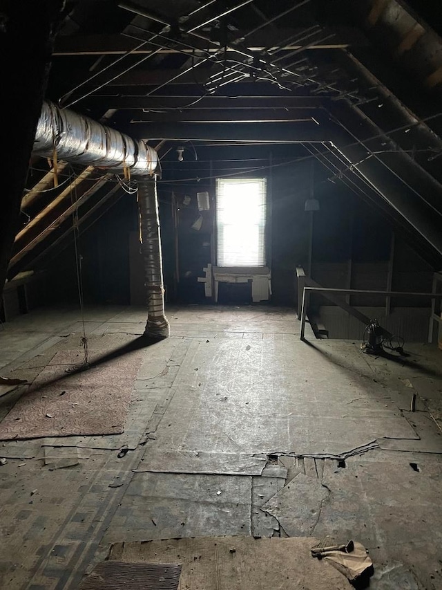 8626 S Burnham Ave, Chicago, IL 60617 - view of unfinished attic