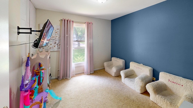 508 Falmore Ln, Bolingbrook, IL 60440 - sitting room with carpet flooring and baseboards