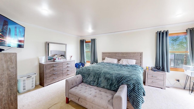 508 Falmore Ln, Bolingbrook, IL 60440 - carpeted bedroom featuring multiple windows and crown molding