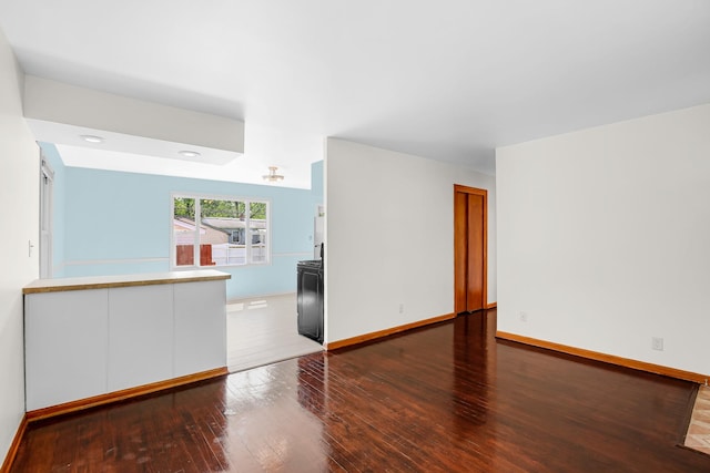 22227 Clyde Ave, Sauk Village, IL 60411 - spare room featuring wood-type flooring and recessed lighting