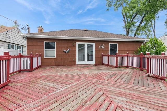945 S Wolf Rd, Des Plaines, IL 60016 - view of wooden terrace