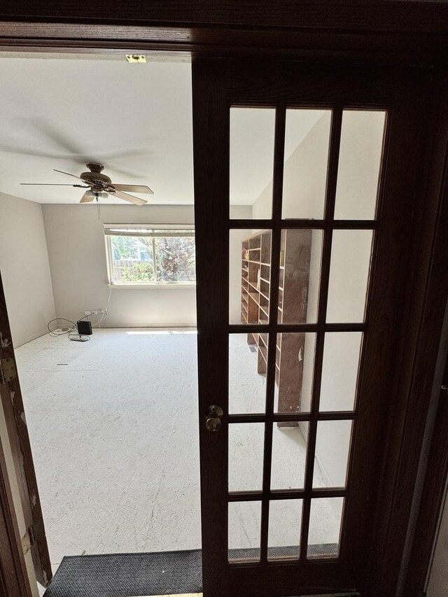 1064 N 129th Infantry Dr, Joliet, IL 60435 - detailed view of a ceiling fan