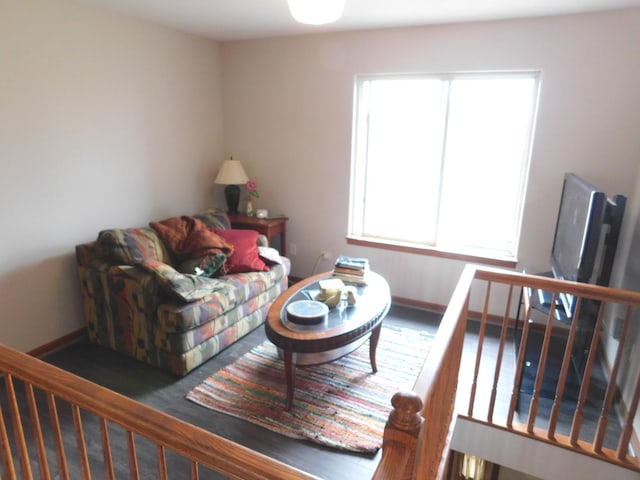 1064 N 129th Infantry Dr, Joliet, IL 60435 - living room with baseboards