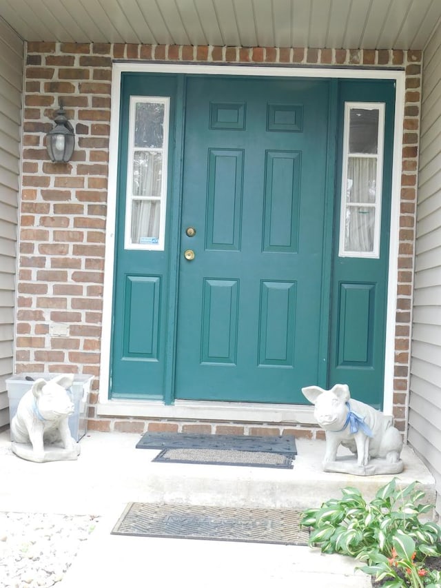 1064 N 129th Infantry Dr, Joliet, IL 60435 - entrance to property featuring a porch and brick siding