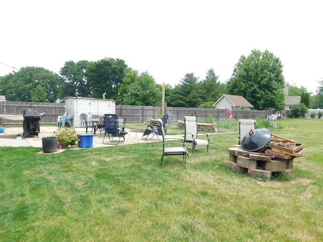 1064 N 129th Infantry Dr, Joliet, IL 60435 - view of yard featuring a patio area