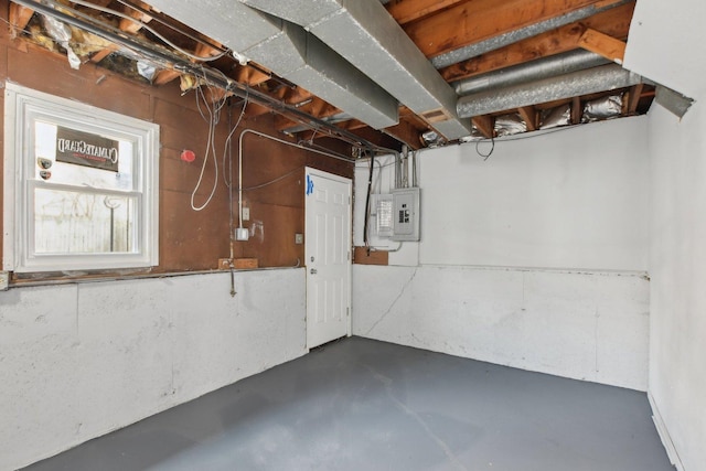 1848 172nd St, East Hazel Crest, IL 60429 - basement with electric panel