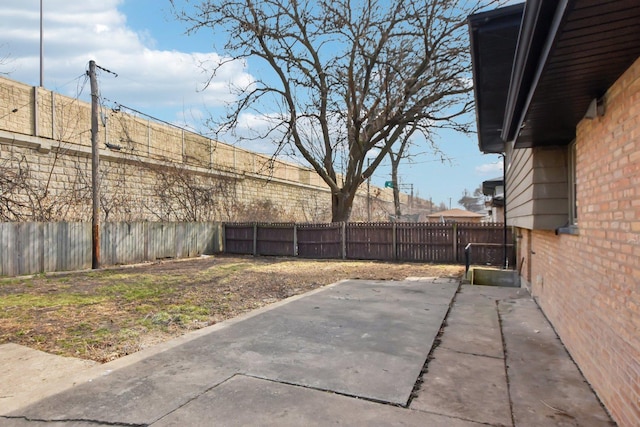 1848 172nd St, East Hazel Crest, IL 60429 - fenced backyard with a patio area