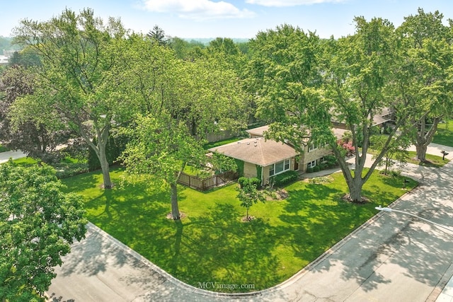 1703 Wilmette St, Wheaton, IL 60187 - aerial view of property and surrounding area
