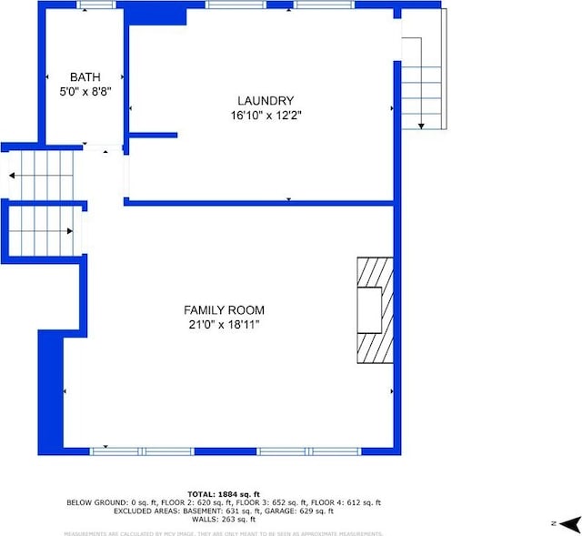1703 Wilmette St, Wheaton, IL 60187 - floor plan / room layout
