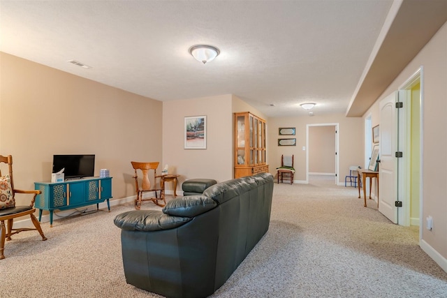 1720 Eide Rd, Bloomington, IL 61704 - living room with light colored carpet and baseboards