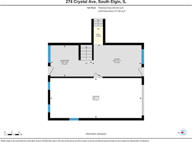 274 Crystal Ave, South Elgin, IL 60177 - view of room layout