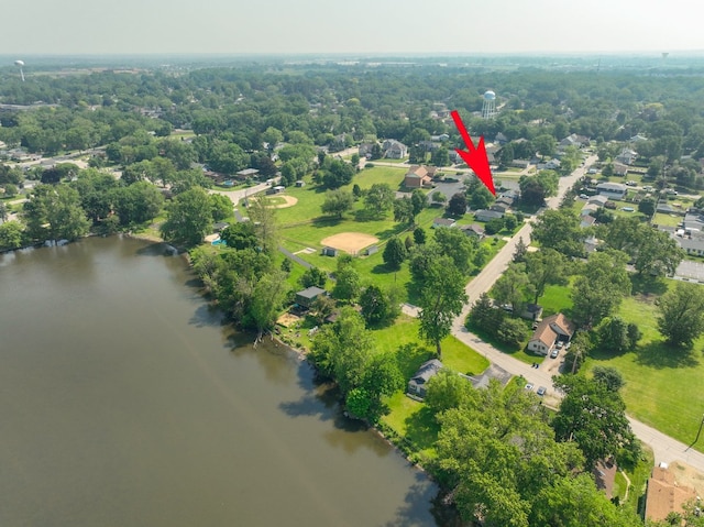 274 Crystal Ave, South Elgin, IL 60177 - drone / aerial view of a nearby body of water