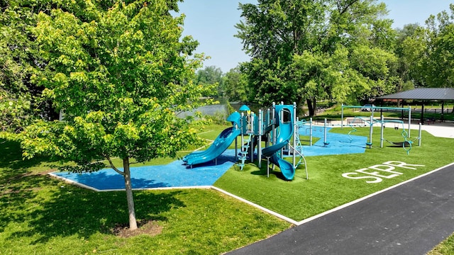274 Crystal Ave, South Elgin, IL 60177 - community jungle gym featuring a yard