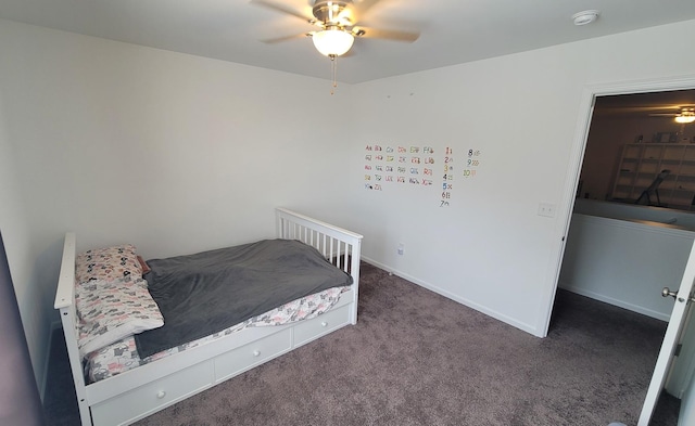 404 Radcliff Ln, South Elgin, IL 60177 - bedroom featuring carpet floors and a ceiling fan
