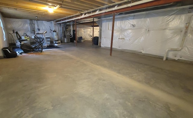 404 Radcliff Ln, South Elgin, IL 60177 - unfinished below grade area featuring water heater
