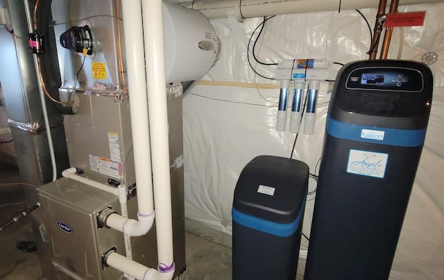 404 Radcliff Ln, South Elgin, IL 60177 - utility room featuring heating unit