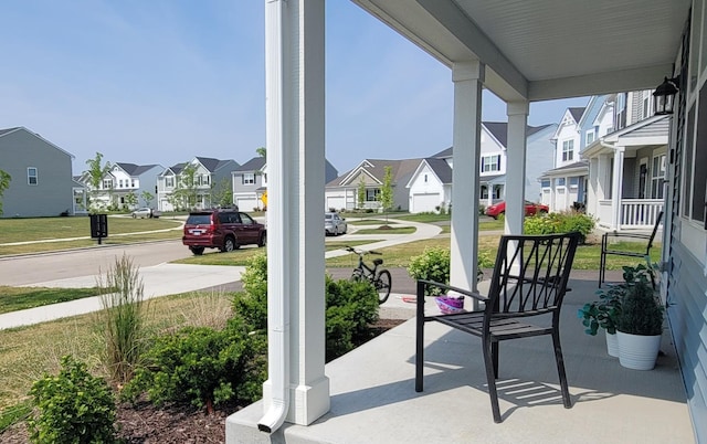 404 Radcliff Ln, South Elgin, IL 60177 - porch featuring a residential view