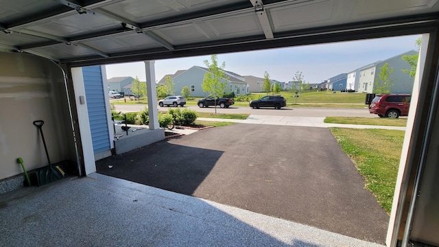 404 Radcliff Ln, South Elgin, IL 60177 - garage with a residential view
