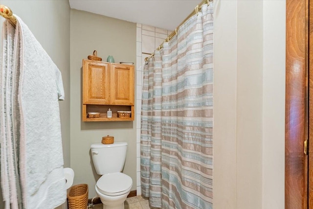 419 Circle Dr, Odell, IL 60460 - bathroom with curtained shower