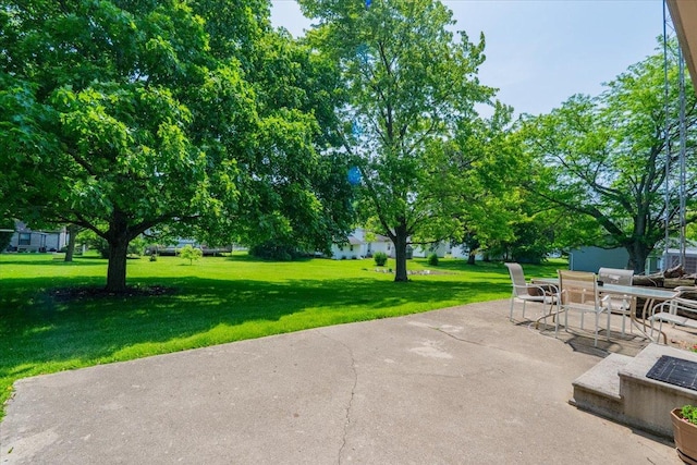 419 Circle Dr, Odell, IL 60460 - view of patio / terrace with outdoor dining space
