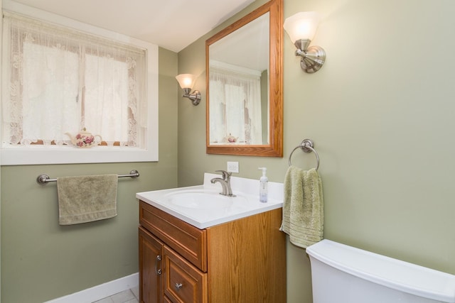 305 Denver Dr, Des Plaines, IL 60018 - bathroom featuring vanity and toilet