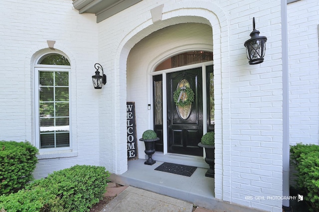 2515 Thurston Ct, Aurora, IL 60502 - doorway to property featuring brick siding