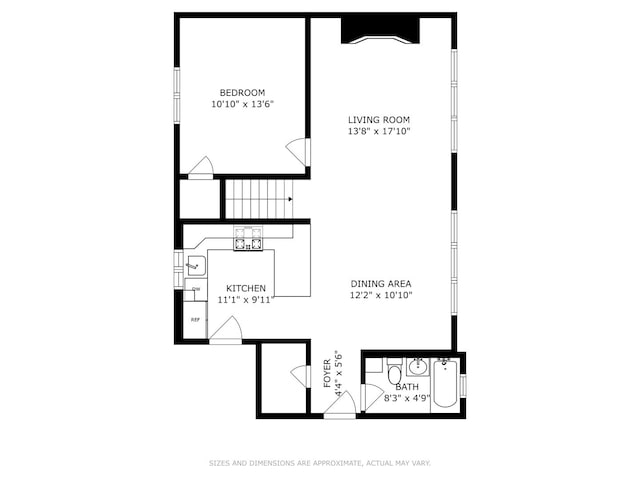 5055 N California Ave Unit 1S, Chicago, IL 60625 - view of floor plan / room layout