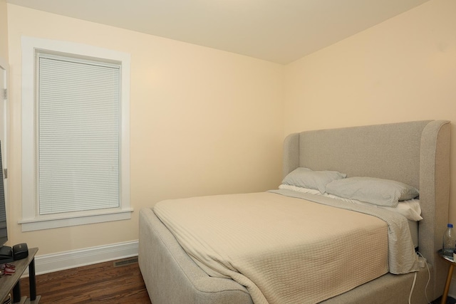 401 N Humphrey Ave, Oak Park, IL 60302 - bedroom with dark wood-type flooring and baseboards