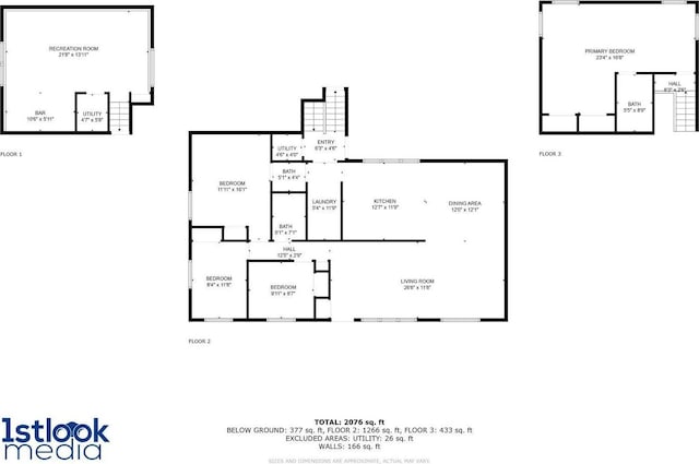 18624 W Pamela Pl, Gurnee, IL 60031 - view of floor plan / room layout