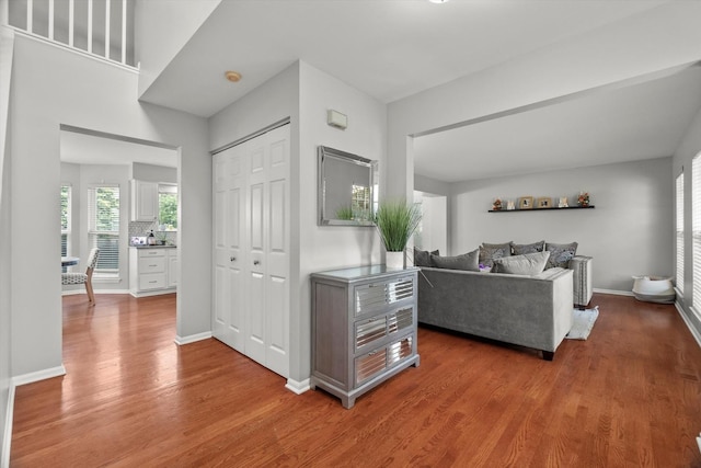 2003 Schumacher Dr, Naperville, IL 60540 - living room with wood finished floors and baseboards