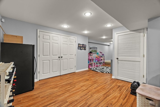 2003 Schumacher Dr, Naperville, IL 60540 - playroom featuring light wood-style flooring and recessed lighting