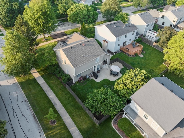 2003 Schumacher Dr, Naperville, IL 60540 - aerial perspective of suburban area