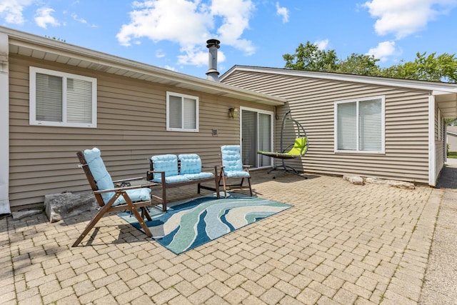 91 Rockledge Dr, Romeoville, IL 60446 - view of patio with outdoor lounge area