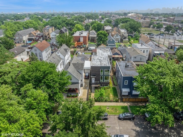 1633 N Saint Louis Ave, Chicago, IL 60647 - aerial view of residential area