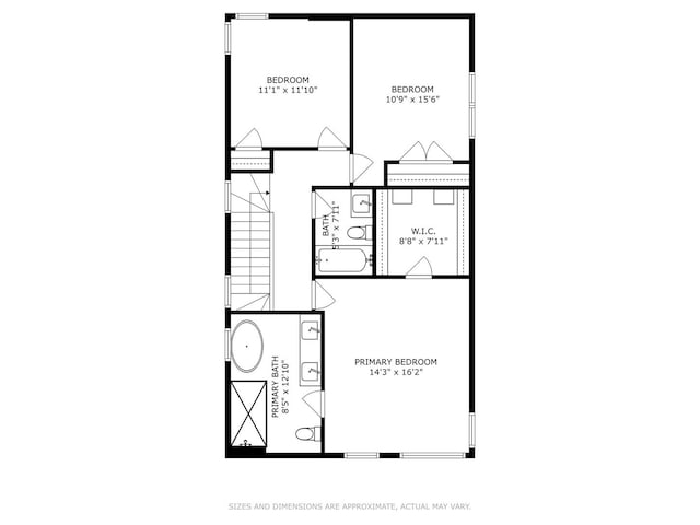 1633 N Saint Louis Ave, Chicago, IL 60647 - view of room layout