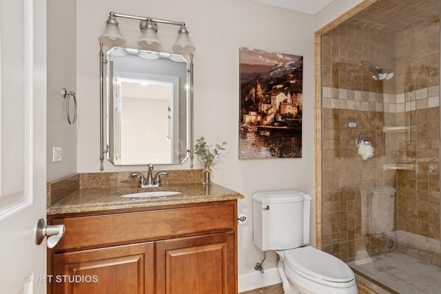 3136 Kewanee Ln, Naperville, IL 60564 - bathroom with vanity and a tile shower
