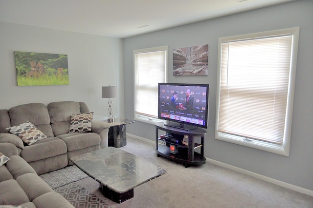521 Coventry Ln Unit 16, Crystal Lake, IL 60014 - carpeted living area featuring baseboards