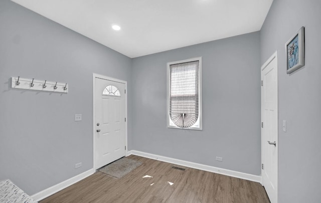 7825 S St Lawrence Ave, Chicago, IL 60619 - entrance foyer with plenty of natural light and wood finished floors