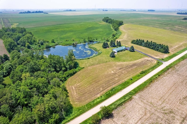 2365 Richardson Rd, West Brooklyn, IL 61378 - overview of rural landscape featuring a large body of water