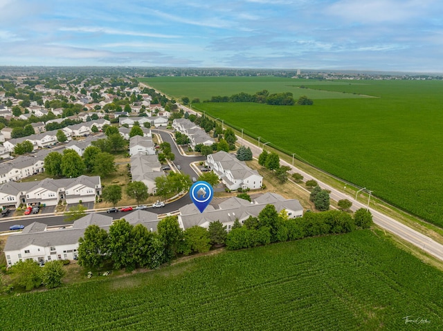 7015 Clearwater Dr Unit 7015, Plainfield, IL 60586 - overview of rural landscape with nearby suburban area