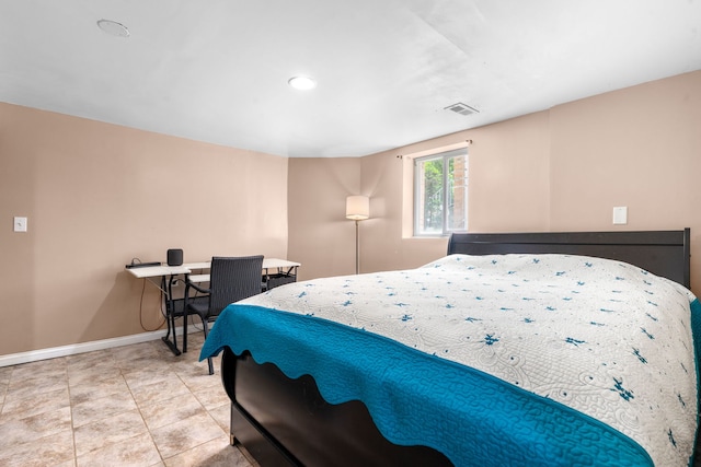 3408 S 58th Ave, Cicero, IL 60804 - bedroom featuring light tile patterned floors and recessed lighting