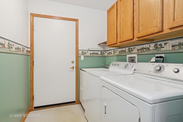 21359 W Sycamore Dr, Plainfield, IL 60544 - laundry room featuring cabinet space and washer and dryer